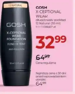 Jawa Drogerie Gosh X-Ceptional Wear oferta