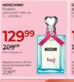 Jawa Drogerie Moschino Funny woman EDT oferta