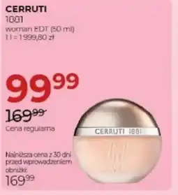 Jawa Drogerie Cerruti 1881 woman EDT oferta