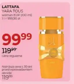Jawa Drogerie Lattafa Yara Tous woman EDP oferta