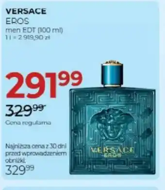 Jawa Drogerie Versace Eros men EDT oferta