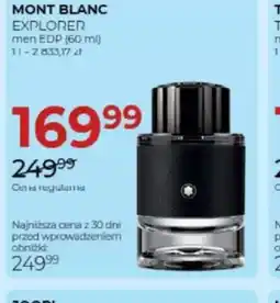 Jawa Drogerie Mont Blanc Explorer men EDP oferta