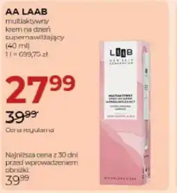 Jawa Drogerie AA LAAB krem na dzień oferta
