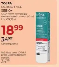 Jawa Drogerie Tołpa Dermo Face Sebio+ Cica-krem oferta