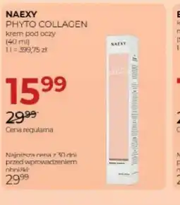 Jawa Drogerie Naexy Phyto Collagen krem pod oczy oferta