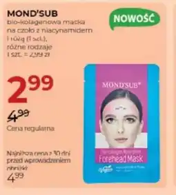 Jawa Drogerie MOND'SUB maska na czoło oferta