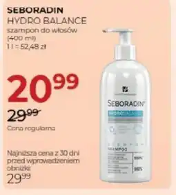 Jawa Drogerie Seboradin Hydro Balance szampon oferta