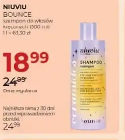 Jawa Drogerie Niuviu Bounce szampon oferta