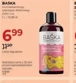 Jawa Drogerie Baśka szampon malinowy oferta