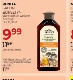Jawa Drogerie Szampon Venita Salon Bursztyn oferta
