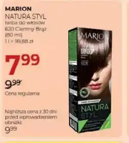 Jawa Drogerie Marion Natura Styl farba do włosów oferta