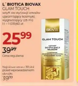 Jawa Drogerie L'Biotica Biovax Glam Touch oferta