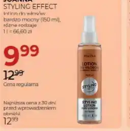 Jawa Drogerie Joanna Styling Effect oferta