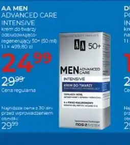 Jawa Drogerie AA Men Advanced Care Intensive oferta
