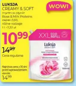 Jawa Drogerie Luksja Creamy & Soft mydło oferta