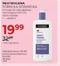 Jawa Drogerie Neutrogena Formuła Norweska oferta