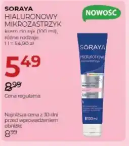 Jawa Drogerie Soraya Hialuronowy Mikrozastrzyk oferta