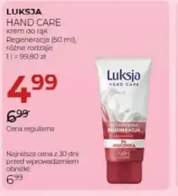 Jawa Drogerie Luksja Hand Care krem do rąk oferta