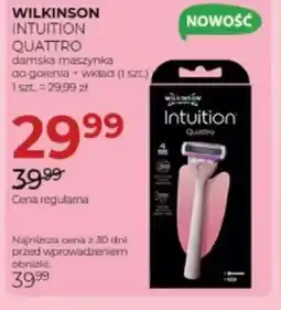 Jawa Drogerie Wilkinson Intuition Quattro maszynka oferta