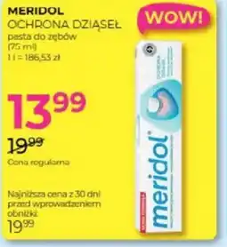 Jawa Drogerie Meridol pasta do zębów oferta