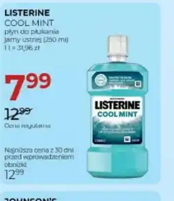 Jawa Drogerie Listerine Cool Mint płyn oferta