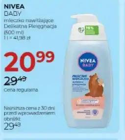Jawa Drogerie Nivea Baby mleczko nawilżające oferta
