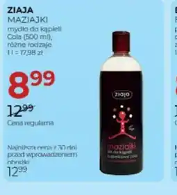 Jawa Drogerie Ziaja Maziajki mydło do kąpieli oferta