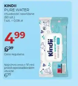 Jawa Drogerie Kindii Pure Water chusteczki nawilżane oferta