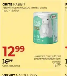 Jawa Drogerie GRITE Ręcznik kuchenny Rabbit oferta