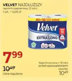 Jawa Drogerie Velvet ręcznik papierowy oferta