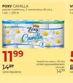 Jawa Drogerie Foxy Camilla papier toaletowy oferta