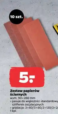 Netto Zestaw papierów ściernych oferta