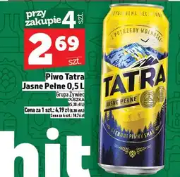 Topaz Piwo Tatra Jasne Pełne oferta