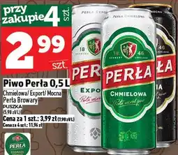 Topaz Piwo Perła Chmielowa Export/Mocna/Export Brewery oferta