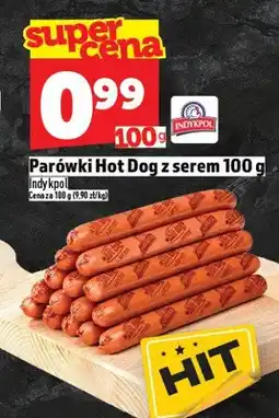 Topaz Parówki Hot Dog z serem oferta