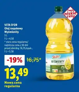 Lidl Olej rzepakowy Wyśmienity oferta