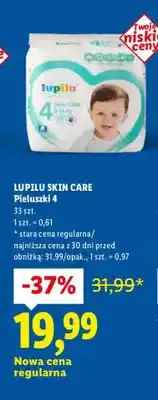 Lidl Pieluchy Skin Care 4 oferta