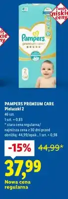Lidl Pieluchy Premium Care 2 oferta