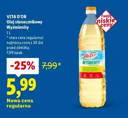 Lidl Olej słonecznikowy Wyśmienity oferta