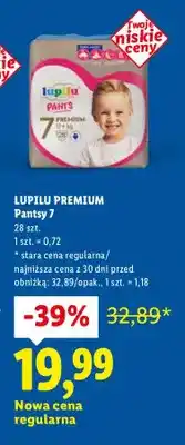 Lidl Pieluchy Premium Pantsy 7 oferta