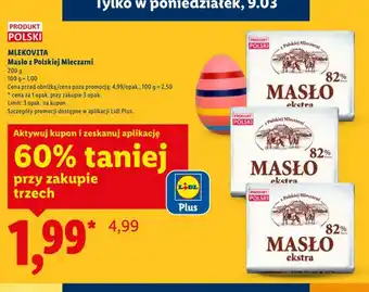 Lidl Masło z Polskiej Mleczarni oferta