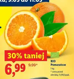 Lidl BIO Pomarańcze oferta