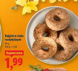 Lidl Bajgiel w stylu rustykalnym oferta