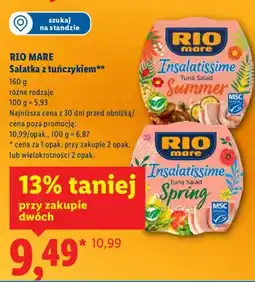 Lidl Sałatka z tuńczykiem oferta