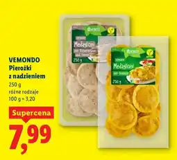 Lidl Pierożki z nadzieniem różne rodzaje oferta