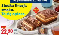 Lidl Ciasto jeżyki oferta