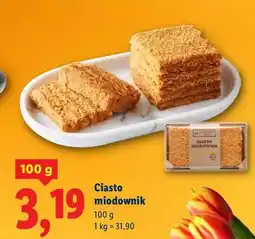 Lidl Ciasto miodownik oferta