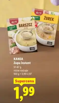 Lidl Zupa instant różne rodzaje oferta
