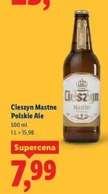 Lidl Piwo Cieszyn Mastne Polskie Ale oferta