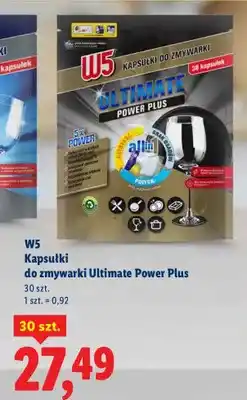 Lidl Kapsułki do zmywarki Ultimate Power Plus oferta